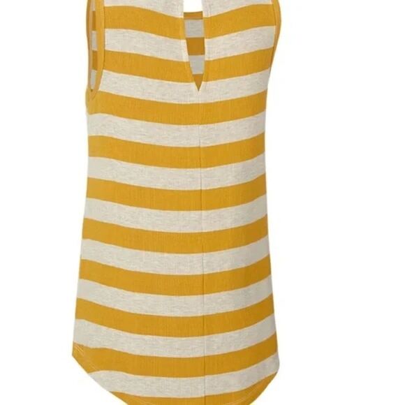 Cabi Sleeveless Striped Liner Tank Size S - Picture 2 of 6
